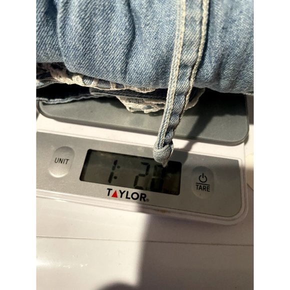 VINTAGE DENIM DRESS SIZE 6 MADE IN U.S.A | U1 - Picture 7 of 7